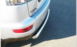 16 749 р. Защита заднего бампера (Ø76 мм, нержавейка) SLITKOFF  Mitsubishi Outlander  XL (2010-2013) (CW)  рестайлинг  с доставкой в г. Кемерово. Увеличить фотографию 3