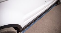 16 649 р. Защита порогов Russtal из овальной трубы с проступью (Dynamic) Land Rover Range Rover Evoque 1 L538 дорестайлинг 5 дв. (2011-2015)  с доставкой в г. Кемерово. Увеличить фотографию 4
