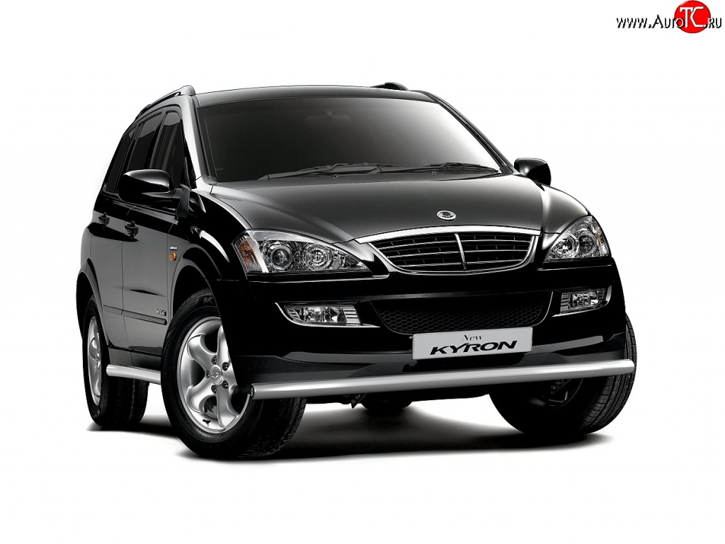 6 699 р. Одинарная защита переднего бампера Petroil Tuning диаметром 63 мм  SSANGYONG Kyron (2005-2007) дорестайлинг  с доставкой в г. Кемерово