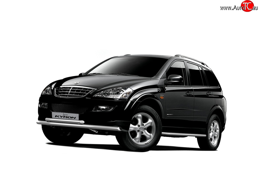 14 549 р. Широкая защита порогов Petroil Tuning SSANGYONG Kyron дорестайлинг (2005-2007)  с доставкой в г. Кемерово