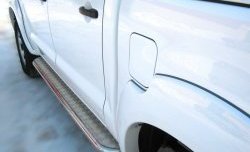 24 649 р. Широкая защита порогов SLITKOFF  Toyota Hilux ( AN10,AN20,  AN20,AN30) (2008-2016) 1-ый рестайлинг,  2-ой рестайлинг  с доставкой в г. Кемерово. Увеличить фотографию 3