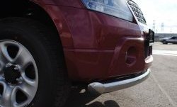 15 999 р. Одинарная защита переднего бампера SLITKOFF  Suzuki Grand Vitara  JT 5 дверей (2005-2008) дорестайлинг  с доставкой в г. Кемерово. Увеличить фотографию 2