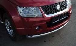 15 999 р. Одинарная защита переднего бампера SLITKOFF  Suzuki Grand Vitara  JT 5 дверей (2005-2008) дорестайлинг  с доставкой в г. Кемерово. Увеличить фотографию 3