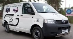 29 599 р. Широкая защита порогов SLITKOFF  Volkswagen Transporter  T5 (2003-2009) дорестайлинг  с доставкой в г. Кемерово. Увеличить фотографию 4