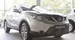 2 489 р. Защитная сетка решетки переднего бампера РА  Nissan Qashqai  2 (2017-2022) J11 рестайлинг  с доставкой в г. Кемерово. Увеличить фотографию 3