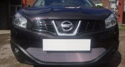 1 539 р. Сетка на бампер Russtal (хром) Nissan Qashqai 2 J11 рестайлинг (2017-2022)  с доставкой в г. Кемерово. Увеличить фотографию 6