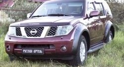 17 849 р. Расширители арок RA (комплект) Nissan Pathfinder R51 рестайлинг (2009-2014) (Поверхность глянец (под окраску), Неокрашенные)  с доставкой в г. Кемерово. Увеличить фотографию 2