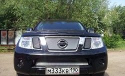 2 499 р. Сетка в решетку радиатора Russtal Nissan Pathfinder R51 рестайлинг (2009-2014) (хром)  с доставкой в г. Кемерово. Увеличить фотографию 3