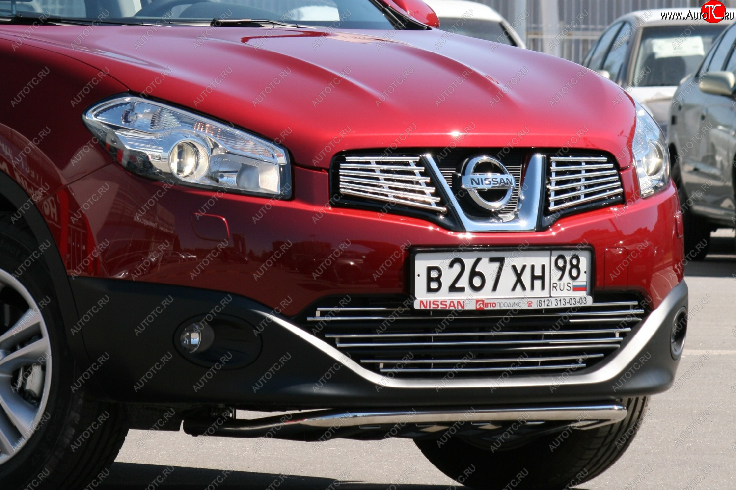 5 999 р. Декоративный элемент воздухозаборника Souz96 (d10) Nissan Qashqai +2 1 J10 рестайлинг (2010-2014)  с доставкой в г. Кемерово