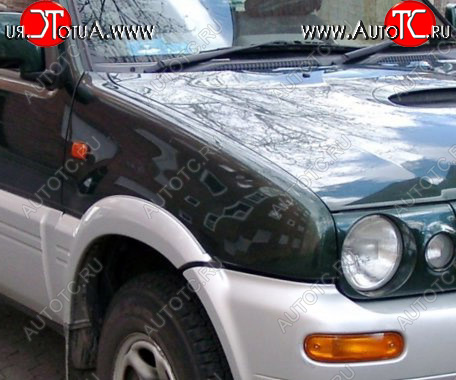 6 449 р. Правое переднее пластиковое крыло Стандарт (левый руль) Nissan Terrano2 R20 дорестайлинг (1993-1996)  с доставкой в г. Кемерово