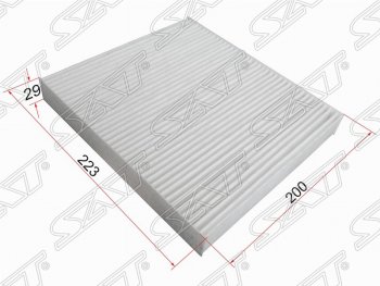 Фильтр салонный SAT (223х200х29 mm) Nissan AD  Y11 - X-trail  1 T30