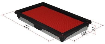 Фильтр воздушный двигателя SAT Nissan AD  Y12 - Wingroad  3 Y12
