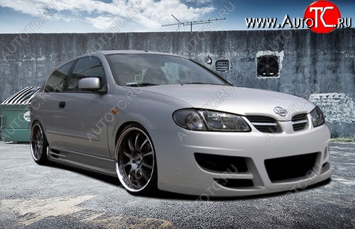 23 969 р. Передний бампер Weber Sport Nissan Almera N16 седан дорестайлинг (2000-2003)  с доставкой в г. Кемерово