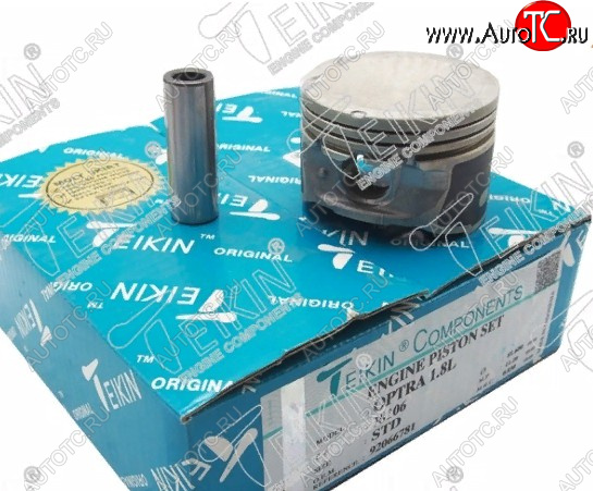 6 499 р. Комплект поршней с пальцами TEIKIN (Ø80 мм, QG18DE) Nissan Almera N16 седан дорестайлинг (2000-2003)  с доставкой в г. Кемерово