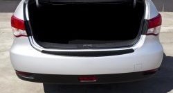 1 079 р. Накладка на задний бампер RA Nissan Almera G15 седан (2012-2019)  с доставкой в г. Кемерово. Увеличить фотографию 2