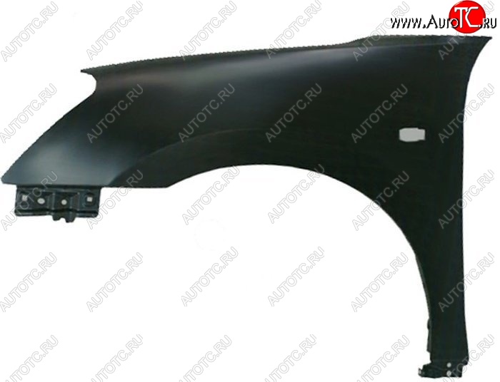 6 249 р. Переднее левое крыло SAT (пр-во Тайвань) Nissan Almera G15 седан (2012-2019) (Неокрашенное)  с доставкой в г. Кемерово