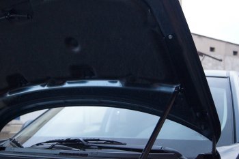 2 969 р. Упор капота MV-Tuning (одинарный)  Nissan Almera  G15 (2012-2019) седан  с доставкой в г. Кемерово. Увеличить фотографию 4