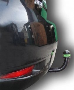 7 599 р. Фаркоп Лидер Плюс Nissan Almera G15 седан (2012-2019) (Без электропакета)  с доставкой в г. Кемерово. Увеличить фотографию 2