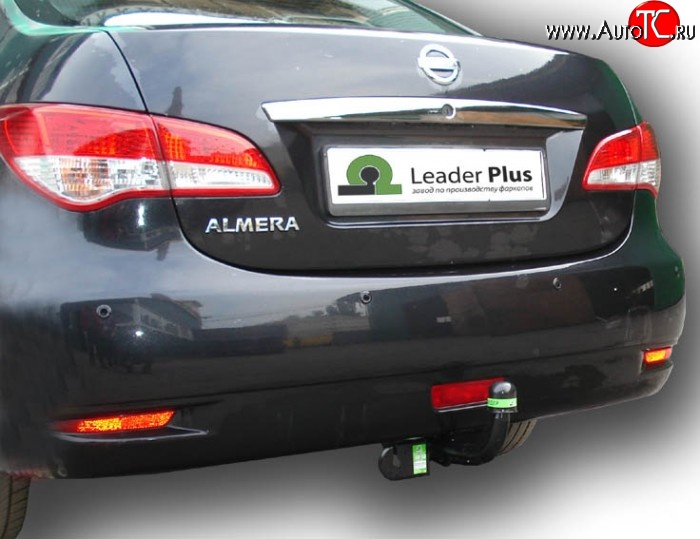 7 599 р. Фаркоп Лидер Плюс Nissan Almera G15 седан (2012-2019) (Без электропакета)  с доставкой в г. Кемерово