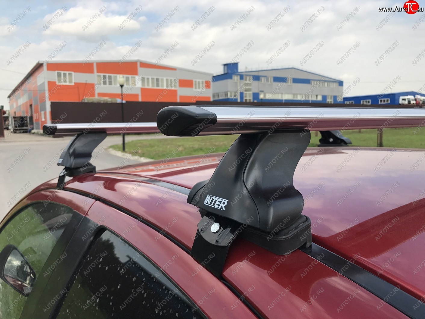 2 499 р. Комплект опор багажника INTER Nissan Almera G15 седан (2012-2019)  с доставкой в г. Кемерово