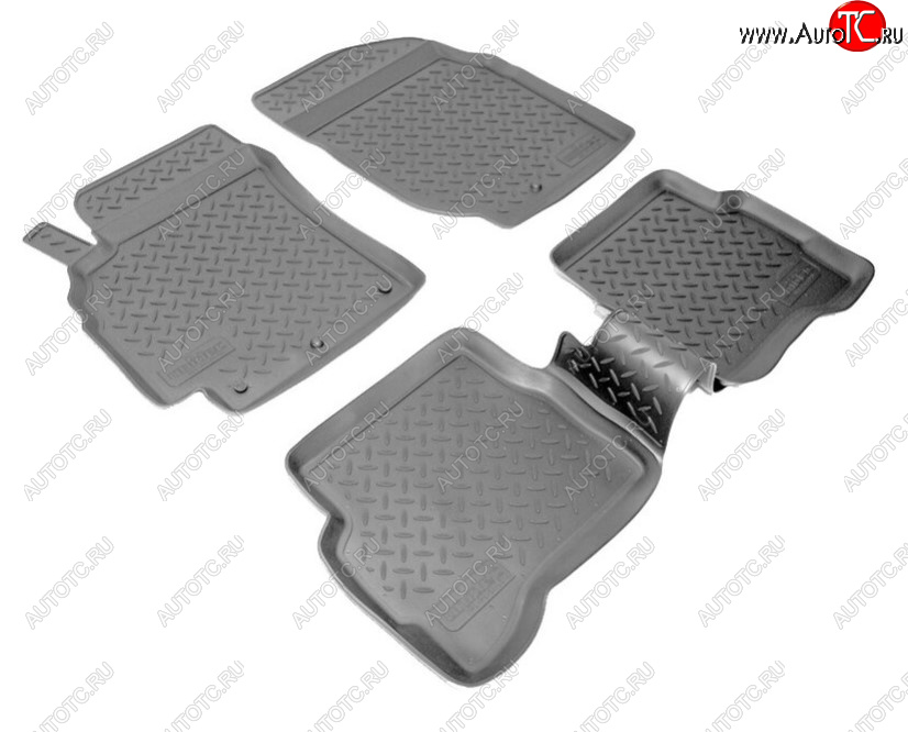 2 279 р. Комплект ковриков в салон Norplast Unidec Nissan Almera Classic седан B10 (2006-2013) (Цвет: черный)  с доставкой в г. Кемерово