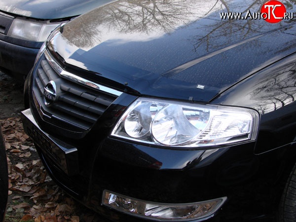 2 699 р. Дефлектор капота NovLine  Nissan Almera Classic  седан (2006-2013) B10  с доставкой в г. Кемерово