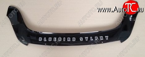 999 р. Дефлектор капота Russtal Nissan Bluebird Sylphy седан G11 (2005-2012)  с доставкой в г. Кемерово