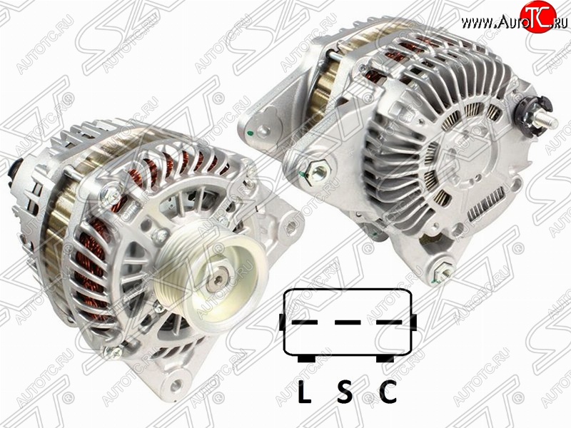 13 949 р. Генератор (1.6 F15E) SAT Nissan Cube 3 (2008-2025)  с доставкой в г. Кемерово