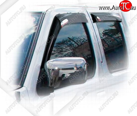 2 089 р. Дефлектора окон CA-Plastiс Nissan Datsun (2003-2025) (Classic полупрозрачный)  с доставкой в г. Кемерово