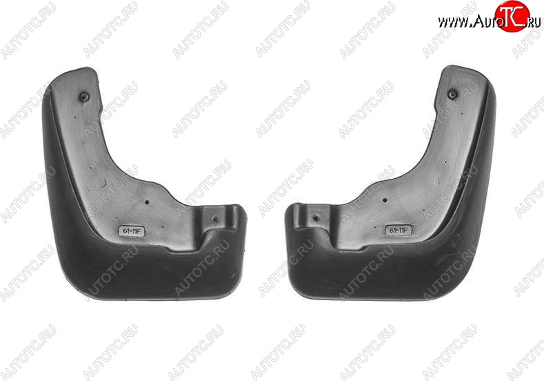 1 279 р. Брызговики передние Norplast  Nissan Juke  1 YF15 (2014-2020) рестайлинг  с доставкой в г. Кемерово