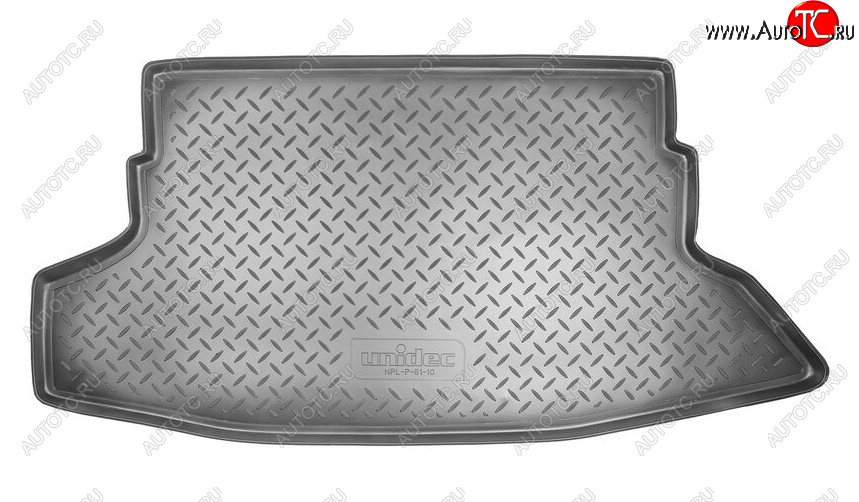 1 479 р. Коврик в багажник Norplast  Nissan Juke  1 YF15 (2010-2014) дорестайлинг (Цвет: черный)  с доставкой в г. Кемерово