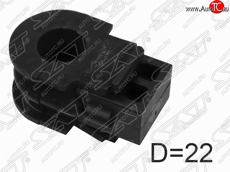 236 р. Резиновая втулка переднего стабилизатора (D=22) SAT (LH=RH) Nissan X-trail 3 T32 дорестайлинг (2013-2018)  с доставкой в г. Кемерово