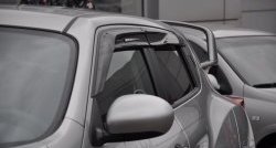 12 049 р. Комплект дефлекторов окон Impul Nissan Juke 1 YF15 дорестайлинг (2010-2014)  с доставкой в г. Кемерово. Увеличить фотографию 3