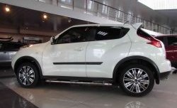 12 049 р. Комплект дефлекторов окон Impul Nissan Juke 1 YF15 дорестайлинг (2010-2014)  с доставкой в г. Кемерово. Увеличить фотографию 4