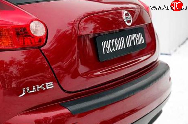 1 389 р. Накладка RA на задний бампер  Nissan Juke  1 YF15 (2010-2014) дорестайлинг  с доставкой в г. Кемерово