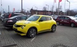 3 749 р. Комплект порогов Impul Nissan Juke 1 YF15 дорестайлинг (2010-2014) (Неокрашенные)  с доставкой в г. Кемерово. Увеличить фотографию 2
