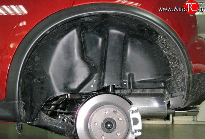 4 299 р. Задний левый подкрылок (4WD) NovLine Nissan Juke 1 YF15 дорестайлинг (2010-2014)  с доставкой в г. Кемерово