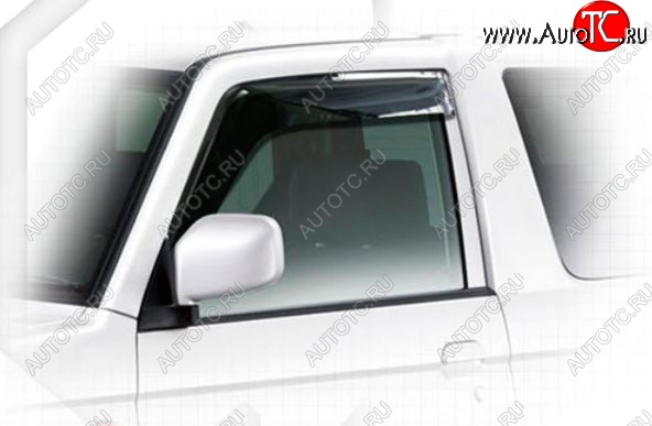 1 839 р. Дефлектора окон CA-Plastiс Nissan Kix (2008-2012) (Classic полупрозрачный)  с доставкой в г. Кемерово