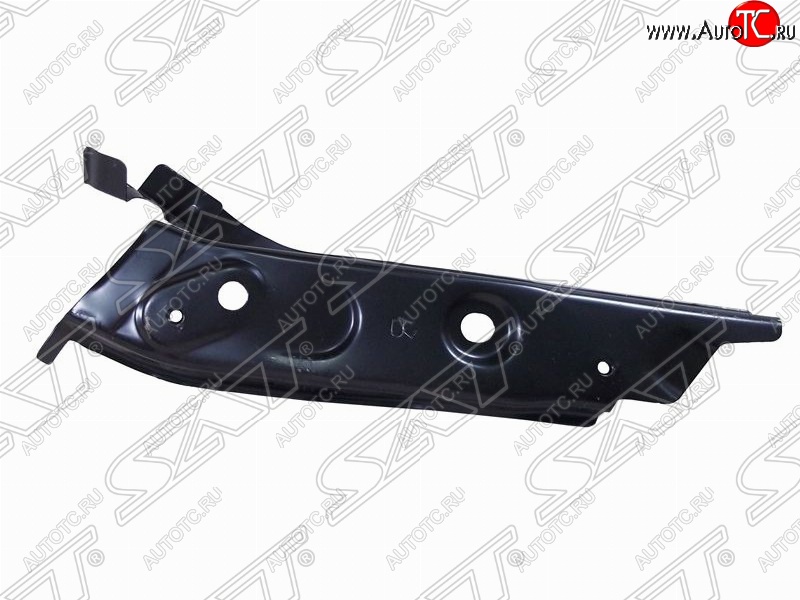 7 499 р. Левая рамка радиатора (верхняя часть) SAT Nissan Micra K12 5 дв. 2-ой рестайлинг (2007-2010) (Неокрашенная)  с доставкой в г. Кемерово