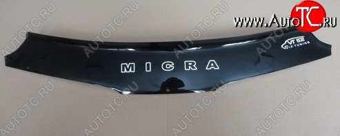 999 р. Дефлектор капота Russtal Nissan Micra K12 5 дв. дорестайлинг (2002-2005)  с доставкой в г. Кемерово