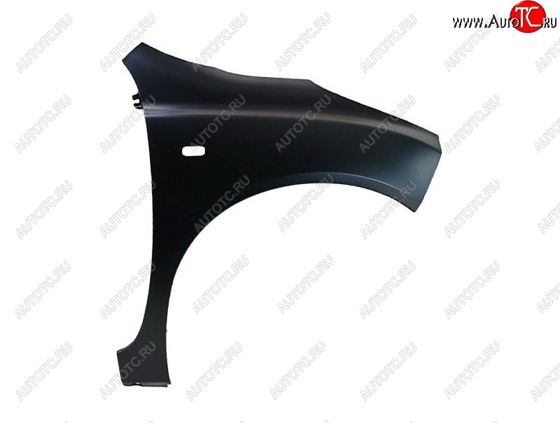 2 349 р. Крыло переднее SPARD (с отв. под повторитель, правое) Nissan Micra K12 5 дв. 2-ой рестайлинг (2007-2010) (Неокрашенное)  с доставкой в г. Кемерово