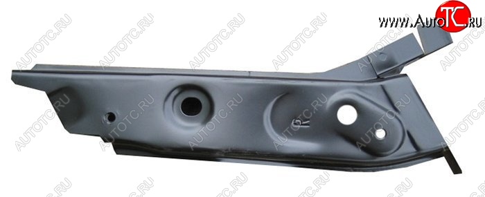 649 р. Правая рамка радиатора (верхняя часть) SAT Nissan Micra K12 5 дв. дорестайлинг (2002-2005) (Неокрашенная)  с доставкой в г. Кемерово