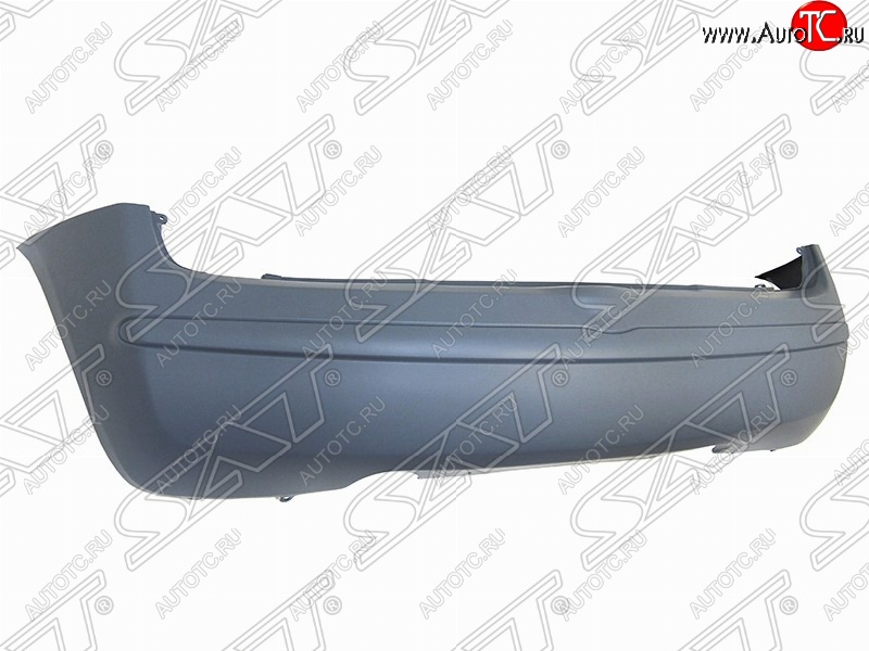 8 699 р. Бампер задний SAT  Nissan Micra  K12 (2007-2010) 5 дв. 2-ой рестайлинг (Неокрашенный)  с доставкой в г. Кемерово