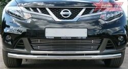 21 419 р. Защита переднего бампера двойная с профилем Souz-96 (d60/42).  Nissan Murano  2 Z51 (2010-2016) рестайлинг  с доставкой в г. Кемерово. Увеличить фотографию 3