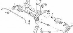 629 р. Полиуретановая втулка стабилизатора задней подвески Точка Опоры Nissan Murano 2 Z51 дорестайлинг (2008-2011)  с доставкой в г. Кемерово. Увеличить фотографию 2