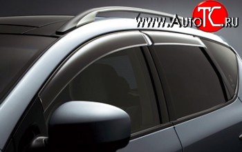 1 289 р. Дефлекторы окон (ветровики) Novline 4 шт. Nissan Murano 1 Z50 (2002-2009)  с доставкой в г. Кемерово