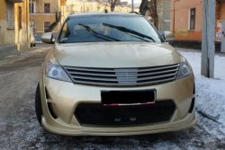 9 299 р. Решетка радиатора BALSARINI Nissan Murano 1 Z50 (2002-2009) (Неокрашенная)  с доставкой в г. Кемерово. Увеличить фотографию 2