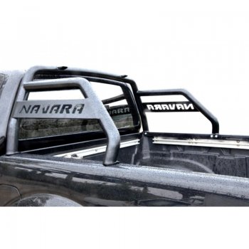 Защитная дуга багажника ТехноСфера (Техно Сфера) (d63.5 mm) Nissan Navara  2 D40 (2004-2016) дорестайлинг, рестайлинг