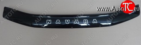 999 р. Дефлектор капота Russtal Nissan Navara 2 D40 дорестайлинг (2004-2010)  с доставкой в г. Кемерово