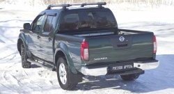 1 799 р. Накладки на борта кузова автомобиля RA  Nissan Navara  2 D40 (2004-2010) дорестайлинг (Задний откидной борт)  с доставкой в г. Кемерово. Увеличить фотографию 2